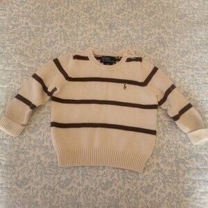 Polo by Ralph Lauren, Infant size 12M, Brown and beige